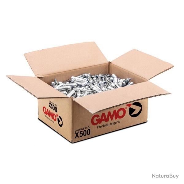 Carton en vrac de 500 capsules CO2 - Gamo