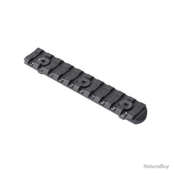 Rail picatinny compatible M-lock