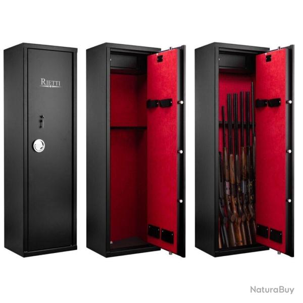 Coffre Rietti 10 armes � clefs - 150 cm - 3 mm