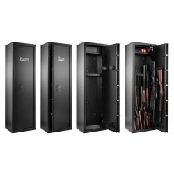 Coffre Rietti 10 armes &agrave; serrure &agrave; clef - 150 cm - 2mm