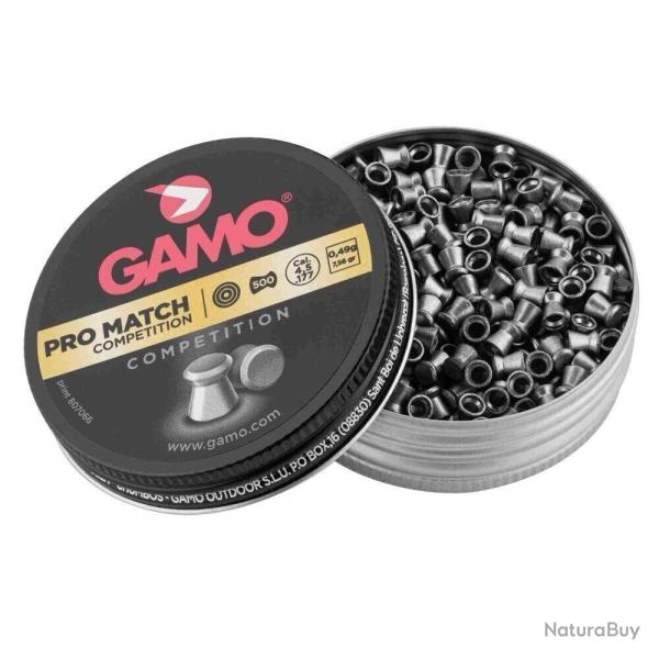 Plombs Pro Match Competition 4,5 mm - Gamo