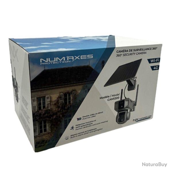 Num'axes cam�ra 360 Wi-Fi 4G CAM1200