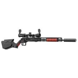 Pack HERA ARMS H6 222 Rem Noir avec optique et silencieux