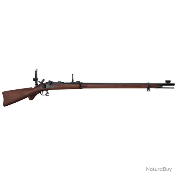 Fusil Springfield Trapdoor long range avec Dioptre