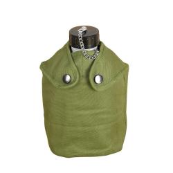 Gourde militaire avec housse