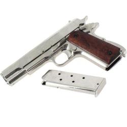 DENIX R&eacute;plique Pistolet 1911 .45 Chrome