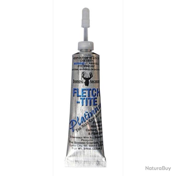 Colle Bohning Platinum Fletch-Tite 3/4 oz Colle pour archerie