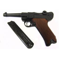 Pistolet Denix Luger P08 Parabellum crosse bois