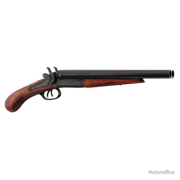 R�plique Denix fusil � double canon USA 1868 PISTOLET DOUBLE CANONS 1868