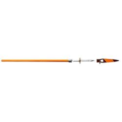 Epieu de battue HOURVARI le traqueur manche orange Epieu &agrave; hampe orange