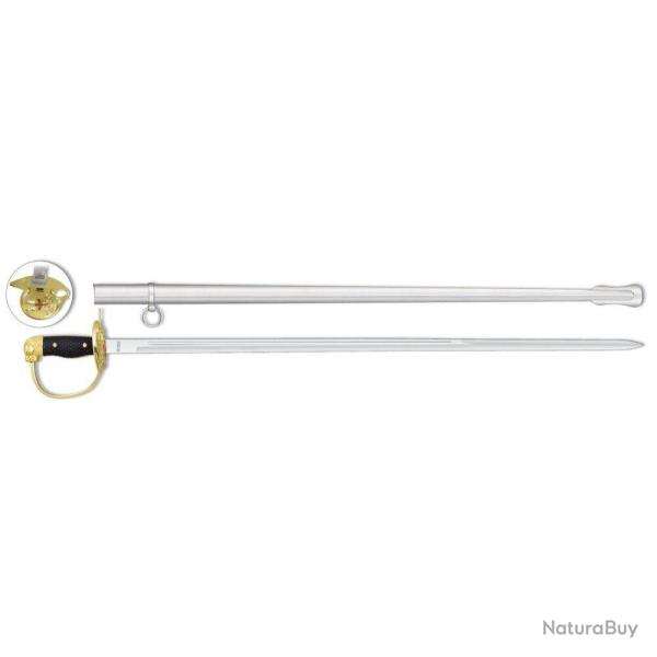 Sabre d'officier dor� Sabre Officier Dore avec Gaine - Lame 77.5 cm