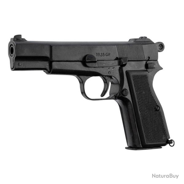 R�plique d�corative Denix du pistolet GP35 Browning GP35