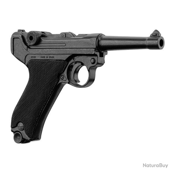 R�plique d�corative Denix du pistolet allemand Luger P08