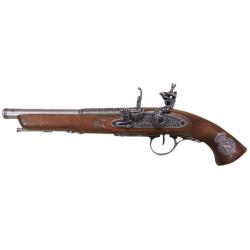 R&eacute;plique d&eacute;corative Denix de pistolet &agrave; silex 18&egrave;me si&egrave;cle Pistolet Napol&eacute;on 18&egrave;me