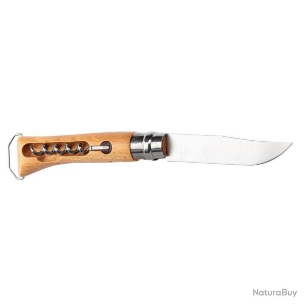 Couteau Opinel num�ro 10 - d�capsuleur tire-bouchon