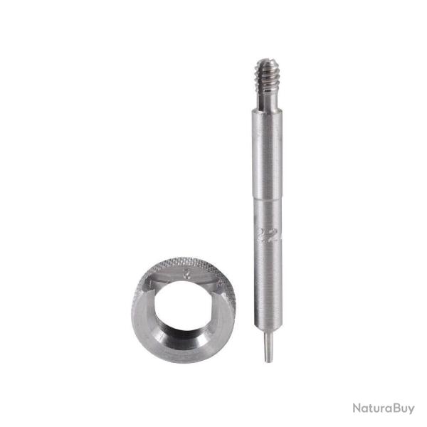 Jauge de longueur d'�tui + Shell Holder Lee Case Length Gauge .32 ACP
