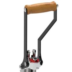 Kit poign&eacute;e &agrave; rouleau pour presse Lee APP - Poign&eacute;e confort + levier acier Lee App roller handle
