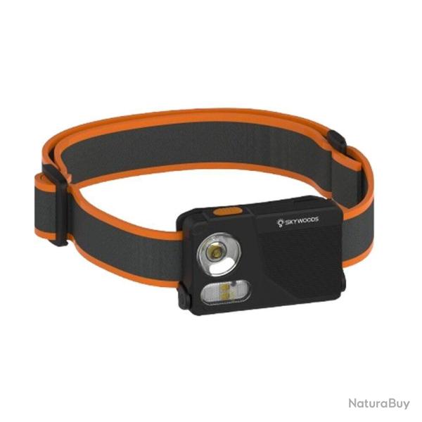 Lampe frontale Skywoods L60A81 - 300 lm - 7 modes - Rechargeable USB-C Skywood L60A81
