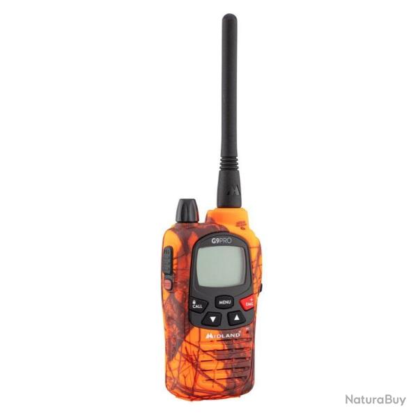 Talkie Walkie Midland G9 Pro Blaze + oreillettes