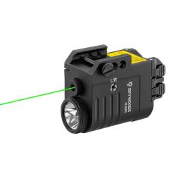 Lampe tactique + laser vert Skywoods L53A1F