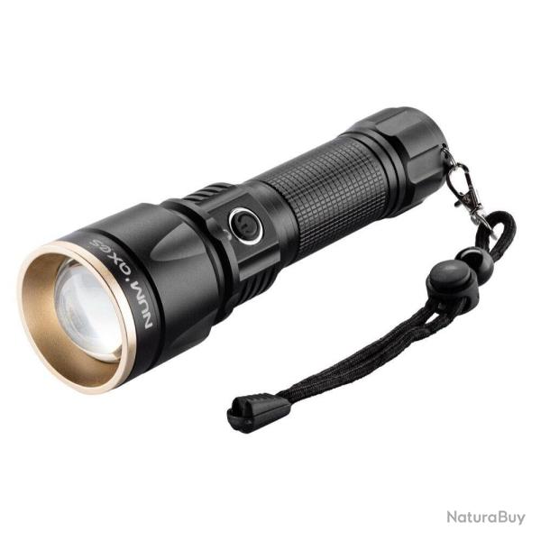 Lampe Tactique rechargeable NUM'AXES Led 1000 lumens Num'Axes LMP1018