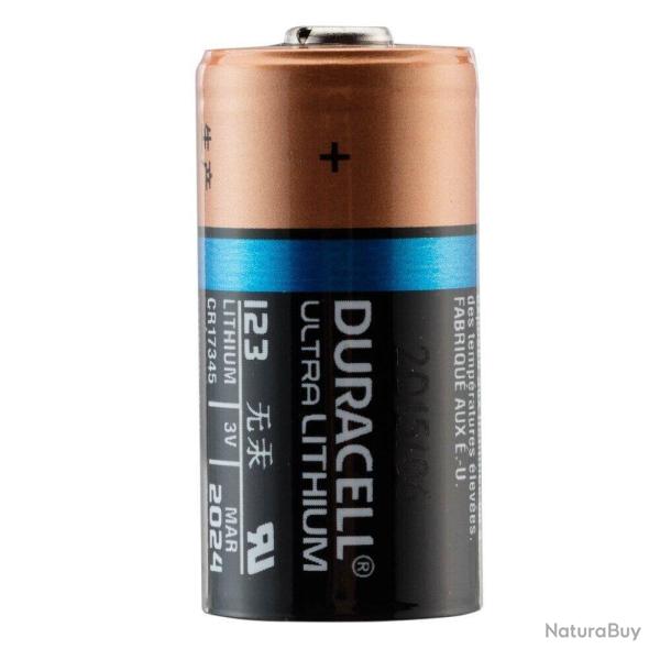 Pile Lithium CR123 3 volts - Duracell