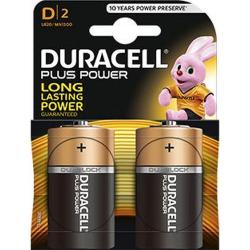 Piles alcalines D LR20 1,5 volt - Duracell