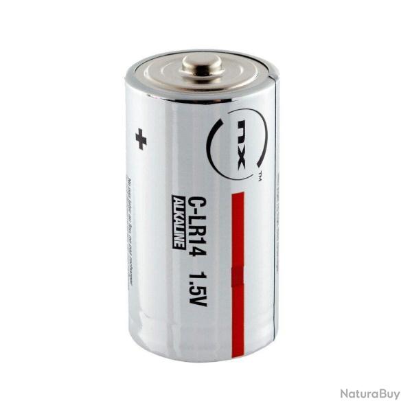 Piles alcalines C/LR14 1,5 volt - NX-Ready