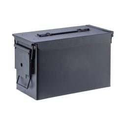 Caisse munitions M&eacute;tal cal.50 - 33x18x23 cm Vert olive