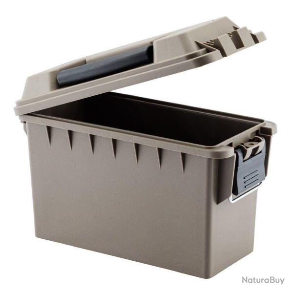 Caisse � munitions polym�re cal.30 24.5x10.8x14.5cm Noir