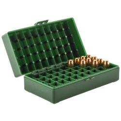 Bo&icirc;te de rangement 50 munitions cal. 45 ACP Bo&icirc;te M&eacute;galine