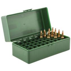 Bo&icirc;te de rangement 50 munitions cal. 222 / 223 Bo&icirc;te M&eacute;galine