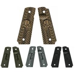 Plaquettes pour 1911 VZ Grips CK Operator II - Edition The Punisher Black