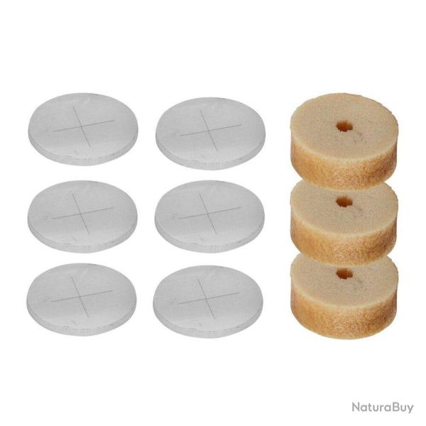 Kit de remplacement chicanes polym�res pour silencieux COBRA KIT REMPLACEMENT CHICANES CAOUTCHOUC PO