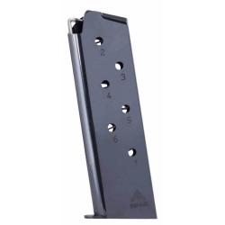 Chargeur MEC-GAR 1911 Full Size .45 ACP avec Talon (Noir ou Nickel) 1911 Full Size - 8 coups - Noir