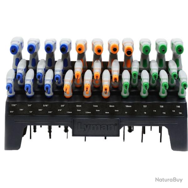 Set LYMAN Heritage Cl�s T 30 pi�ces set de cl�s
