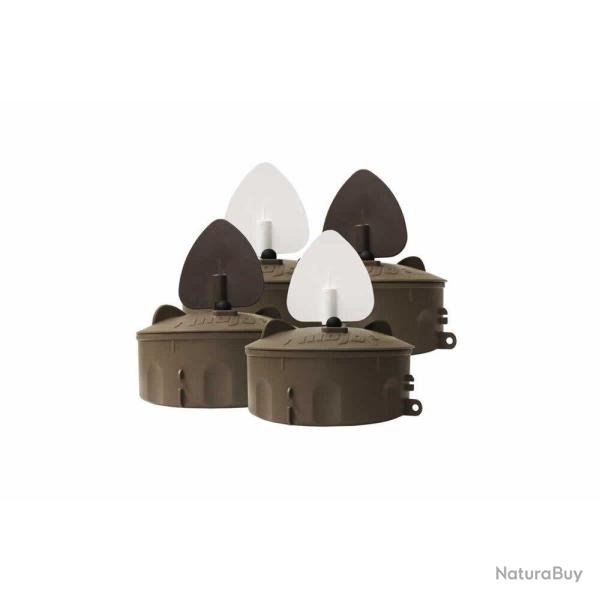 Leurre MOJO Flock A Flicker 2 x4 Appelant Mojo Canard