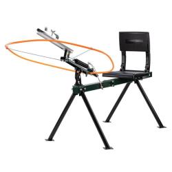 Lanceur de plateaux Ball-trap avec si&egrave;ge