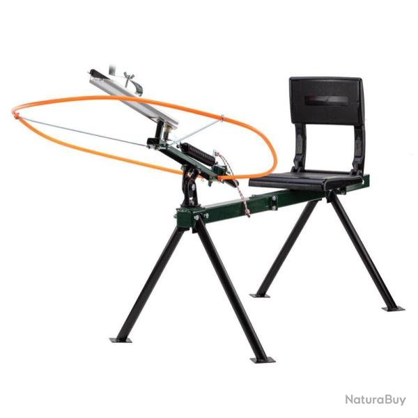 Lanceur de plateaux Ball-trap avec si�ge