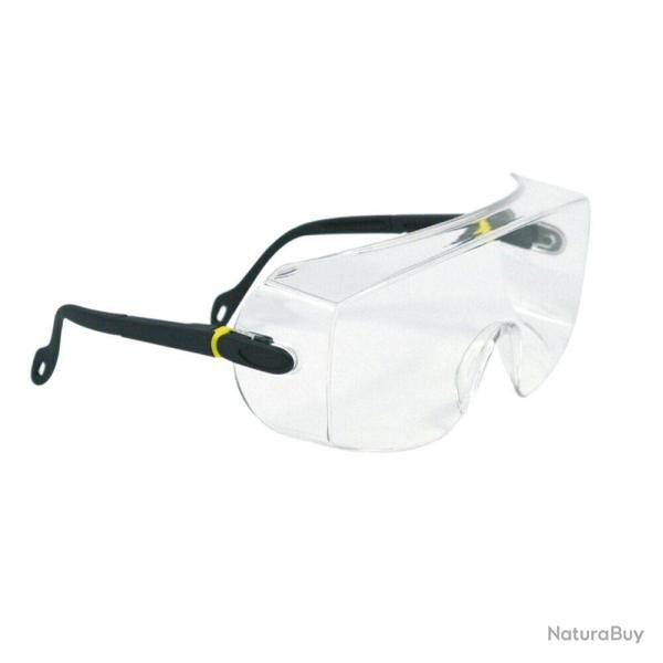 Sur-lunettes � branches r�glables et verres anti-rayures Singer Safety