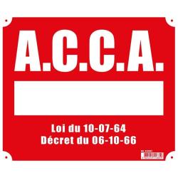 Panneau ''A.C.C.A.'' 30 x 25 cm akylux Akilux