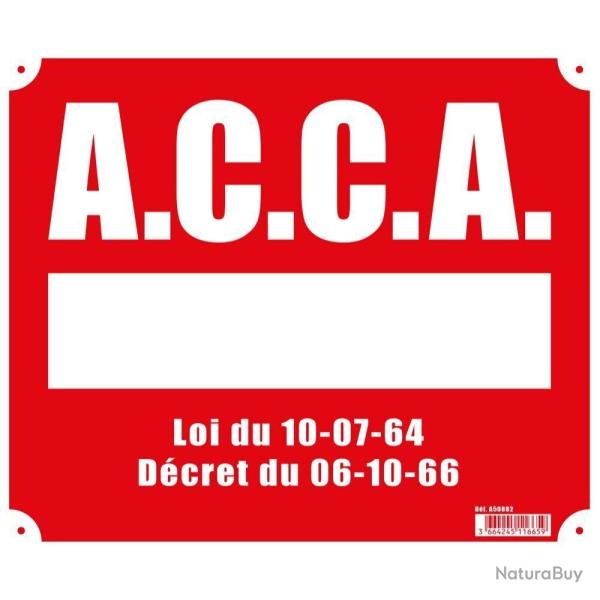 Panneau ''A.C.C.A.'' 30 x 25 cm akylux Akilux