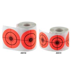 Pastilles autocollantes orange diam. 50 ou 75 mm Diam&egrave;tre