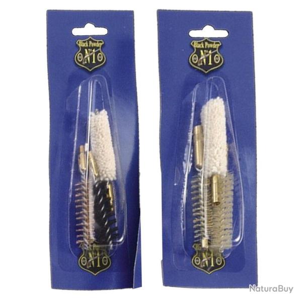 Lot de 3 brosses embout m�le Cal. 44.50