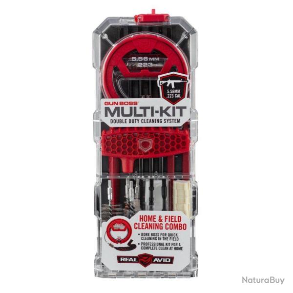 Set de nettoyage multi-kits cordons - brosses Real Avid Cal .30 CAL / .308 /. 7.62 mm