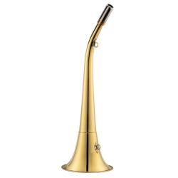 Corne ronde Compi&egrave;gne 30 cm laiton poli