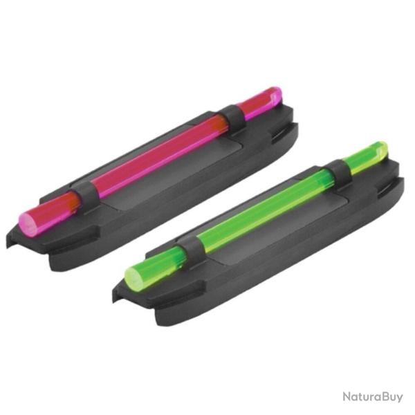 Guidon magn�tique 1 fibre bande 8,3 � 11,1 mm rouge ou vert Vert - S400.G