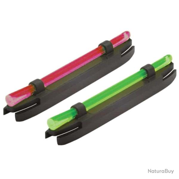 Guidon magn�tique 1 fibre bande 4,2 � 6,5 mm rouge ou vert - Hi-Viz Rouge - S200.R