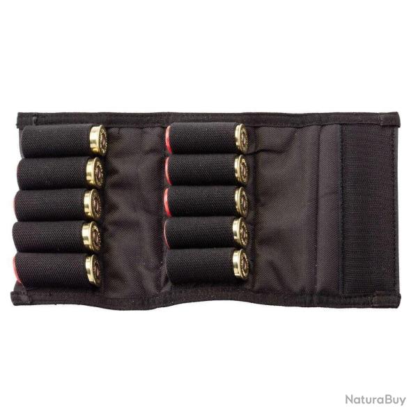 Etui nylon noir pour 10 cartouches
