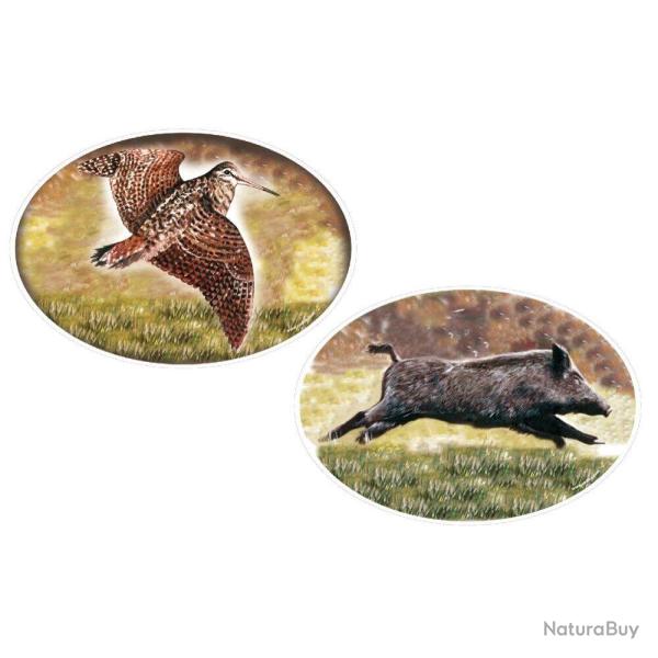 Stickers animaliers Sanglier